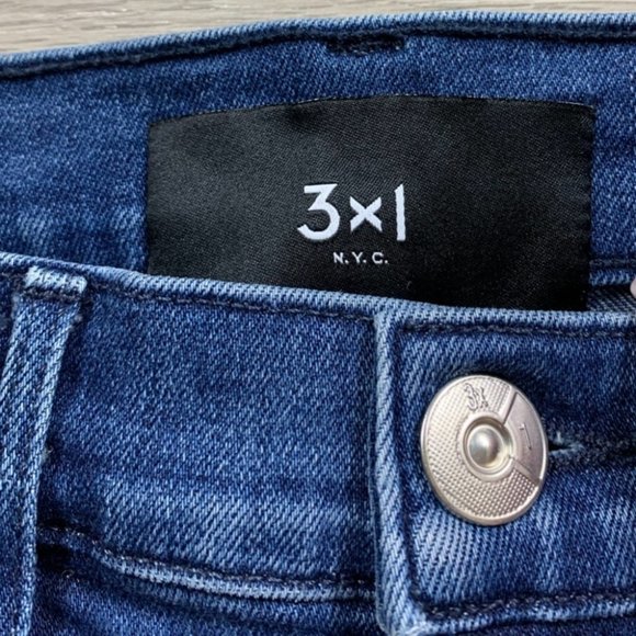 3x1 High Rise Straight Leg Jeans - Picture 8 of 12